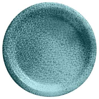 20ct Holographic Snack Plates Aqua - Spritz™