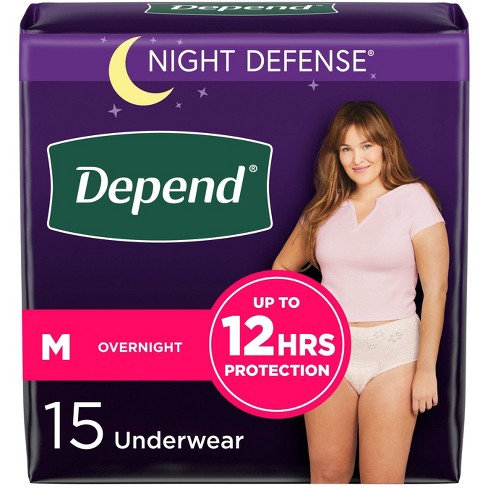 Discreet Incontinence Underwear, Maximum Absorbency, X-Large, 15