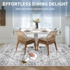 Indoor Soft Easy Vintage Luxurious Traditional Area Rug for Living Room Care Washable Floor Carpet Low Pile - 3 of 4