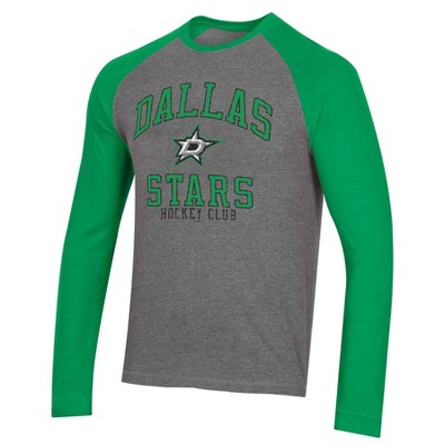  NHL Dallas Stars Men's Long Sleeve Raglan T-Shirt - L 