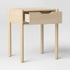 Scandi Nightstand Natural - Room Essentials™ - 3 of 4