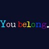 Adult Design By Humans Pride You Belong By Belugastore T-Shirt - 2 of 2