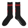 Godzilla Flaming Monster Men’s Black Casual Crew Socks - 4 of 4