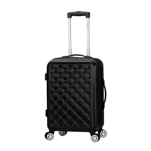 Rockland Melbourne Expandable Abs Hardside Carry On Spinner Suitcase ...