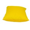 HomeRoots 12" X 18" Yellow Cotton Lumbar Throw Pillow - 4 of 4