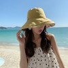 Anna-Kaci 2-in-1 Women's Floral & Solid Double-Sided Bucket Hat - 2 of 4
