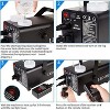 Swtroom Smoke Machine Fog Machine Colorful LED Lights Smoke Sprayer Remote Fogger Halloween - 4 of 4