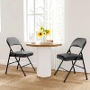Folding Chairs with Padded Cushions, Hold Up to 350 Pounds, Suitable for Dining Room, Home Office, Indoor and Outdoor Events - 4 of 4