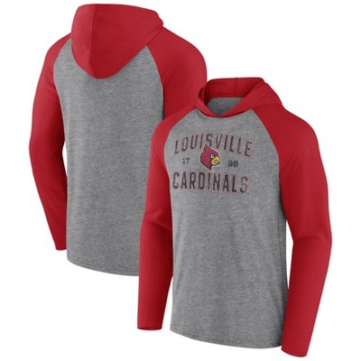 Ncaa Louisville Cardinals Boys' Poly Hooded Sweatshirt - S : Target