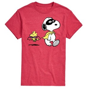 Men's - Peanuts - Costume Snoop Art Short Sleeve Graphic T-Shirt - 1 of 4