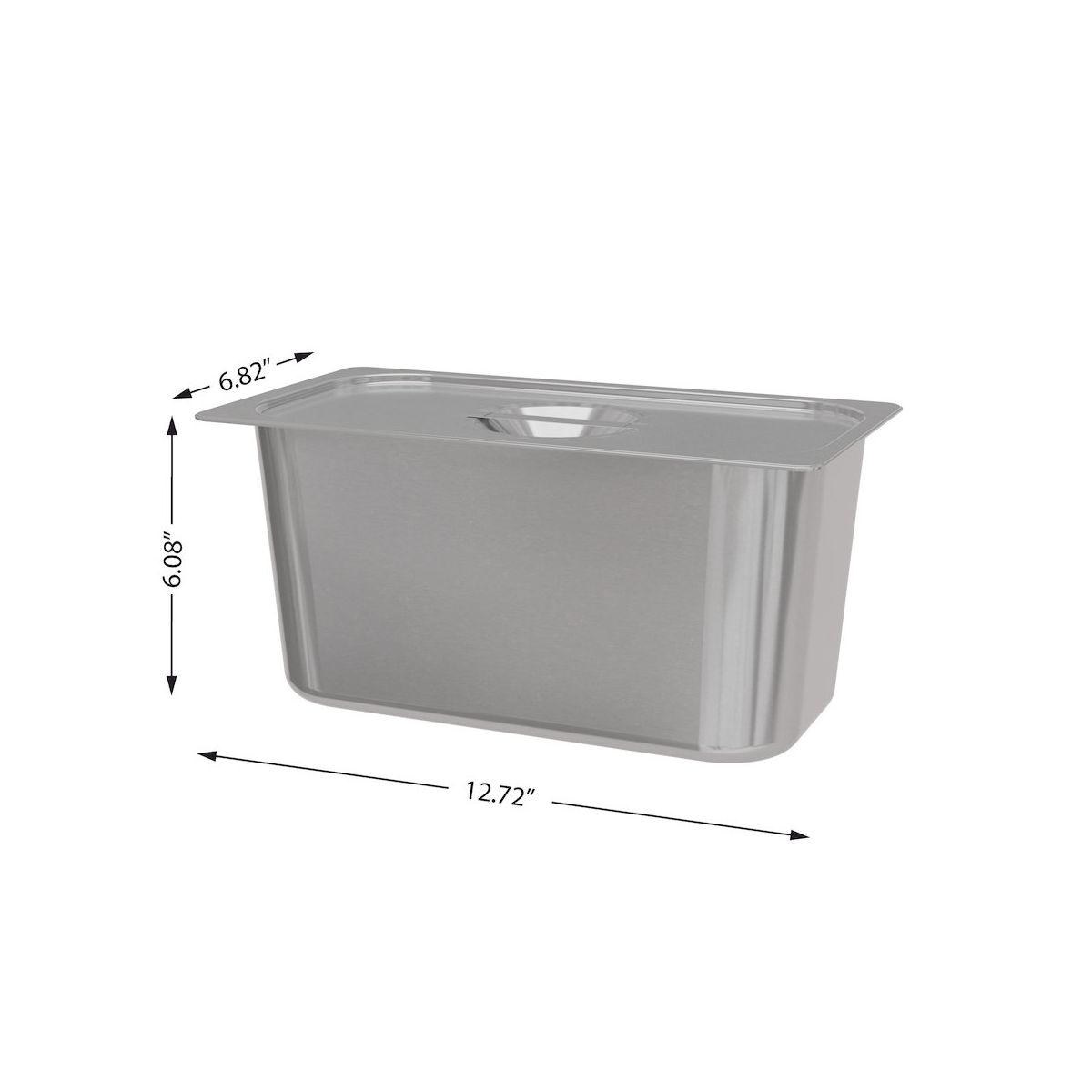 Koolmore 6 Qt. Three-Section Electric Countertop Food Warmer With Faucet - thumbnail 8