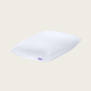 Purple Freeform Pillow with Customizable Support, GelFlex® Grid & MicroFlex™ Moon Foam - 1 of 4