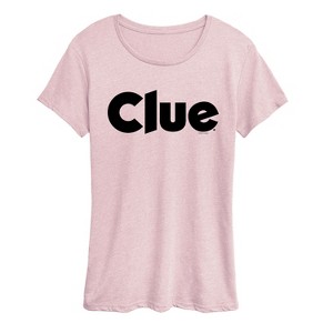 Women's - Clue - Clue Logo Short Sleeve Graphic T-Shirt - 1 of 3