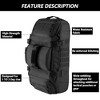 65L Large Duffle Bag, 3-in-1 Tactical Backpack MOLLE Pack for Sports, - 4 of 4