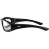 2 Pairs of MotoFrames Payback Safety Motorcycle Glasses with Clear, Smoke Lenses - 3 of 4