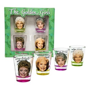 Just Funky The Golden Girls 2oz Shot Glass Set of 4 - 1 of 4