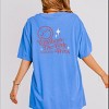 S.W.Smiley Celebrate The Little Wins - Women's Garment Dyed Graphic T-Shirt - 3 of 4