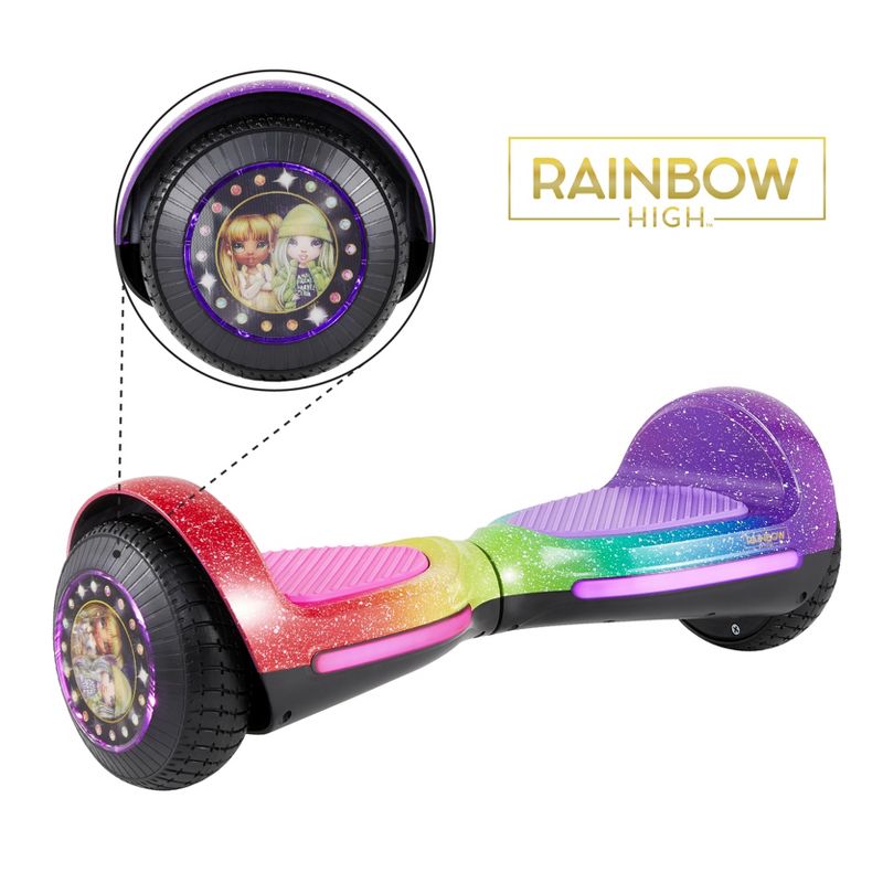 Rainbow High Hoverboard Hover Play with animated 3D graphics, 4 of 9