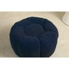 PAGED Modern Bean Bag Chair with Ottoman, Cozy Lazy Sofa Chair with Ergonomic Backrest and Armrests, Reading Chair for Living Room - 4 of 4