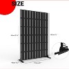 CuisinSmart Privacy Screen, Outdoor Decorative Panels with Stand, Planter Wall Metal Fence Panels, Modern Privacy Screen Fence Free Standing - 2 of 4