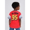 Disney Cars Lightning McQueen Mesh Soccer Jersey T-Shirt Toddler - 3 of 4