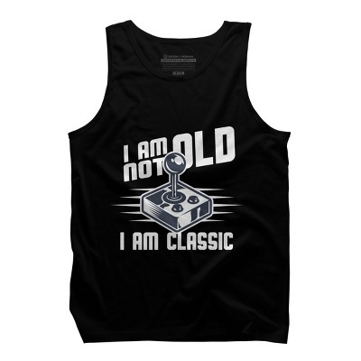 Men's Design By Humans I Am not Old I am Classic By nerdycorner Tank Top