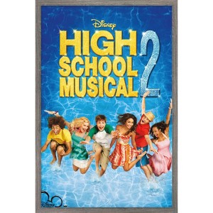Trends International High School Musical 2 - One Sheet Framed Wall Poster Prints - 1 of 4
