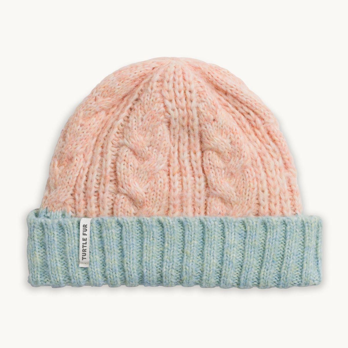Turtle Fur Youth Recycled Miso Beanie - Cuffed Fully-Lined Knit Winter Cold Weather Hat - thumbnail 5