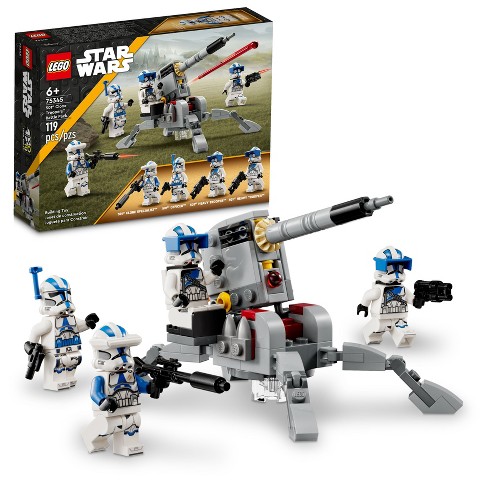 her tæt Forholdsvis Lego Star Wars 501st Clone Troopers Battle Pack Set 75345 : Target