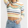 Women's STRIPE KNIT TANK + BOLERO CROP TOP - Dance & Marvel - 2 of 4