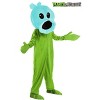 HalloweenCostumes.com Plants Vs Zombies Snow Pea Costume Jumpsuit for Adults - 3 of 4