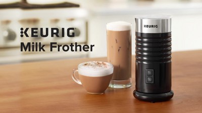 Keurig Standalone Milk Frother for Hot and Iced Beverages - Bed