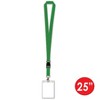 Beistle Lanyard w/Card Holder, 25", (4/Pkg) Green - 4 of 4