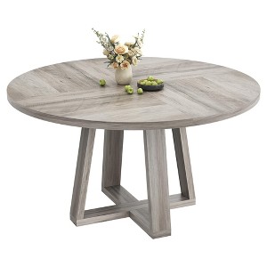 Dining Table, Kitchen Table, Round Dining Room Table for Kitchen, 47 Inch Round Table for Dining Room - 1 of 4