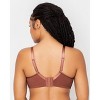 Curvy Couture Women's Solid Sheer Mesh Full Coverage Unlined Underwire Bra  Chocolate 42ddd : Target