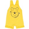 Disney Tigger Winnie the Pooh Baby French Terry Short Overalls T-Shirt and Hat 3 Piece Outfit Set Newborn to Infant - 4 of 4