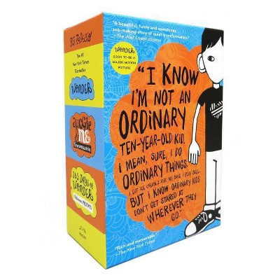 Wonder, Auggie & Me, 365 Days of Wonder Set - by  R J Palacio (Mixed Media Product)