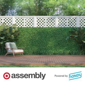 Outdoor Curtain & Screen Assembly powered by Handy