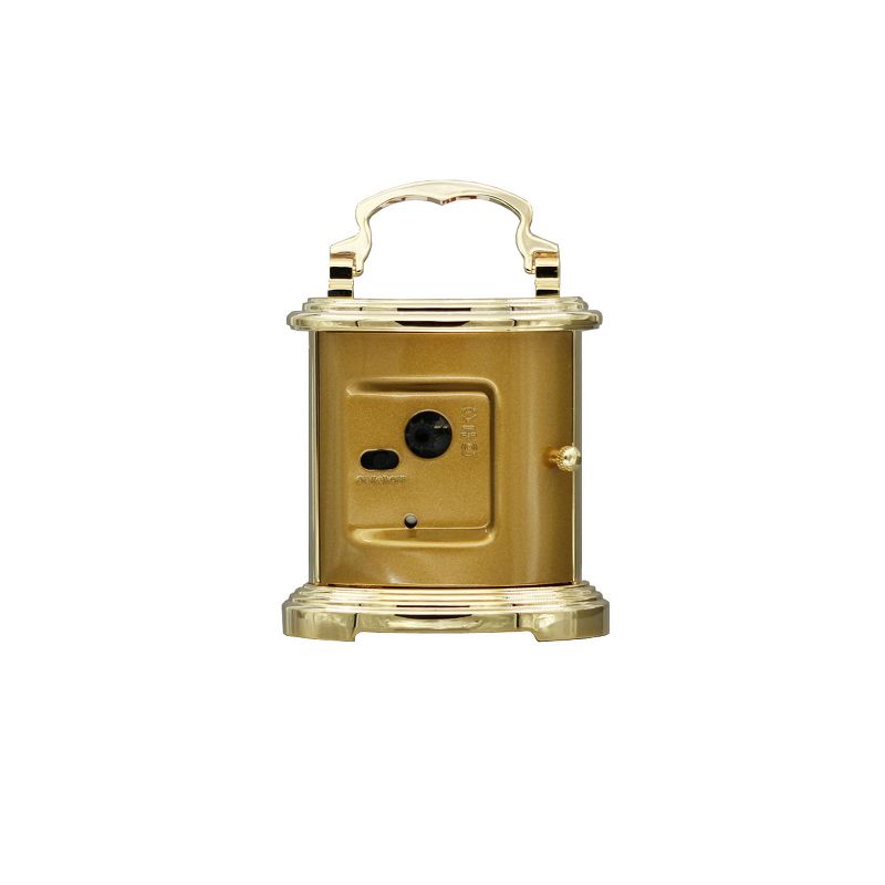 Seiko 4" Peyton Carriage Alarm Clock - Gold, 2 of 5