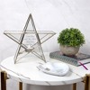 Pavilion Gift Company - Beyond - 8.25" Glass Star Tea Light Holder - Candle Holders - 3 of 4