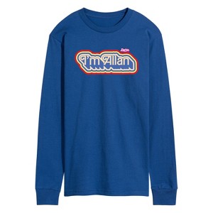 Men's - Barbie - I'm Allen Long Sleeve Graphic T-Shirt - 1 of 4