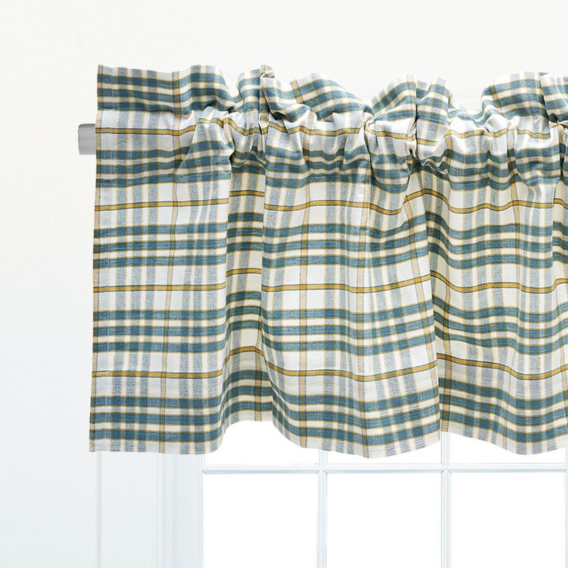 C&F Home Simmons Plaid White Valance Collection, 2 of 5