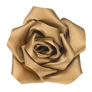 Unique Bargains Handmade Big Rose Flower Brooches and Pins for Women 4.3 Inch 1 Pc - 1 of 4