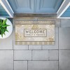 Stupell Industries Elegant Welcome Family & Friends Printed Outdoor Door Mat, design by Tim Coffey, 18"x30" - 3 of 4