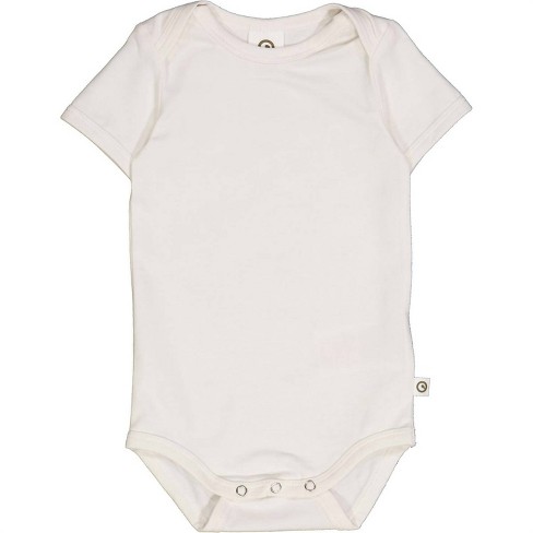 Girl Baby Cozy Me Short Sleeve Bodysuit - Muesli - image 1 of 2