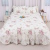 Pink Rose 3-Piece Comforter Set, King Size – Includes 1 Soft Lightweight Comforter and 2 Matching Pillowcases, Floral Bedding - 3 of 4