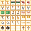 MasterPieces Officially Licensed NCAA Tennessee Volunteers Matching Game for Kids and Families - 3 of 4
