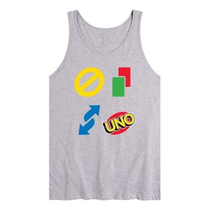 Men's - UNO - Men's Jersey Tank Top Graphic Tank Top - 1 of 2