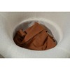 Linen Swivel Armchair with 360-Degree Rotation, Built-In Storage and Wide Upholstered Seat - 3 of 4