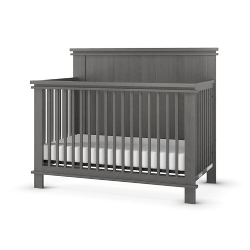 Child Craft Denman 4 in 1 Convertible Crib Midnight Gray Target